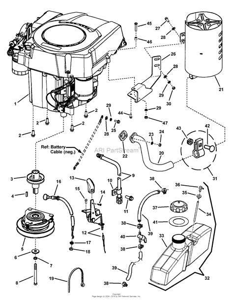 kohler hp hog kw bush fuel system group diagram parts. . Kohler 27 hp engine parts diagram